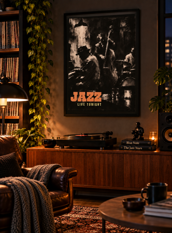 Jazz Framed Poster — AP02
