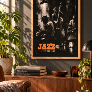 Jazz Framed Poster — AP02