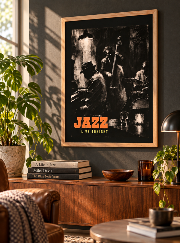 Jazz Framed Poster — AP02