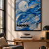 The Moon Is Always Bigger Than The Sun - Framed Poster AP08