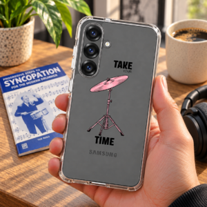 TAKE YOUR TIME Clear Case for Samsung® – AP06