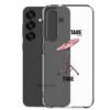 TAKE YOUR TIME Clear Case for Samsung® – AP06