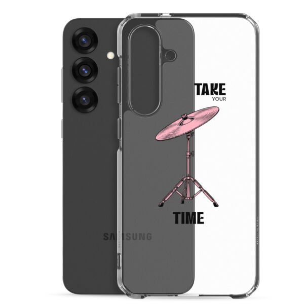 TAKE YOUR TIME Clear Case for Samsung® – AP06