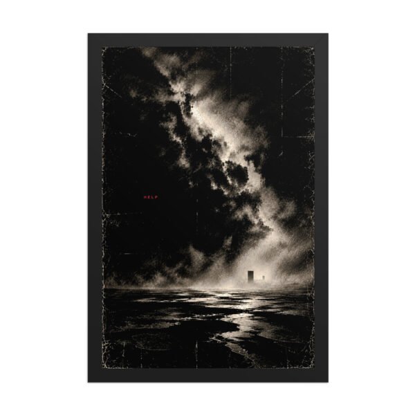 HELP Framed Poster - AP07