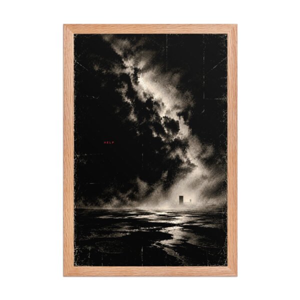 HELP Framed Poster - AP07