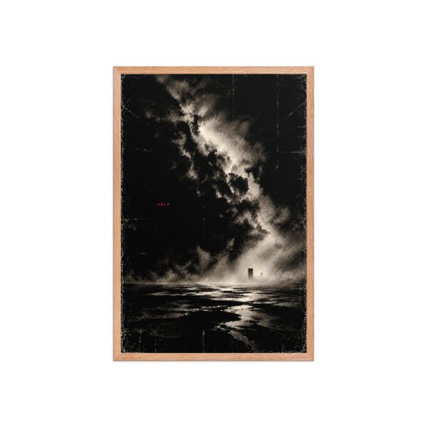 HELP Framed Poster - AP07