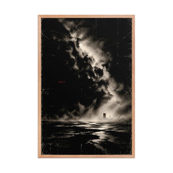 HELP Framed Poster - AP07