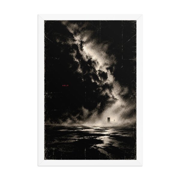 HELP Framed Poster - AP07