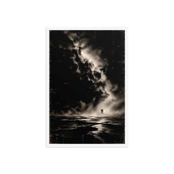HELP Framed Poster - AP07