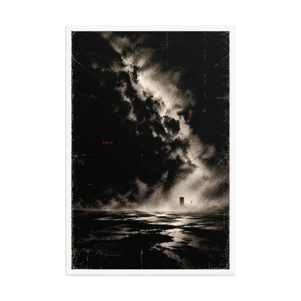 HELP Framed Poster - AP07