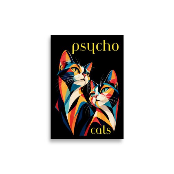 PSYCHO CATS - Art Poster AP09