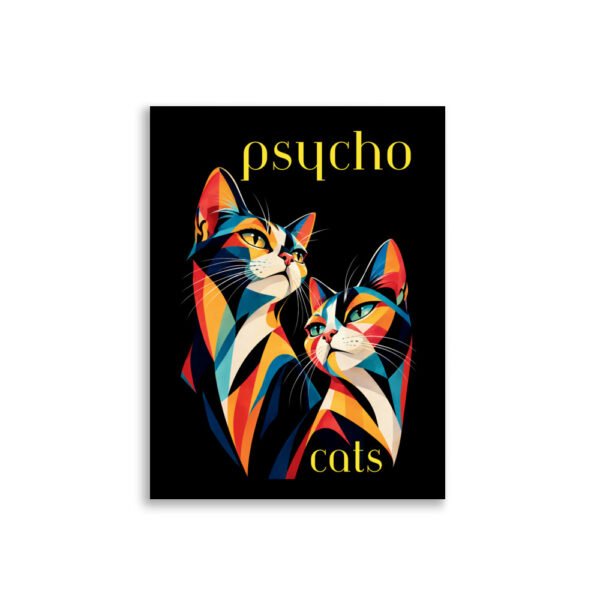 PSYCHO CATS - Art Poster AP09