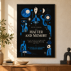 HENRI BERGSON MATTER & MEMORY Philosophy Poster – AP22